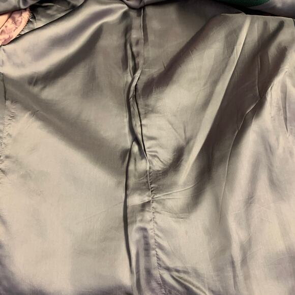 PAUL SMITH Size 38 Forest Green Wool Cashmere Peak Lapel Coat - Picture 6 of 7